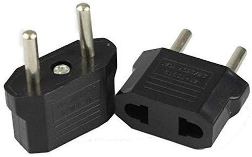 Adattatore da Spina Americana USA AUS a Presa 2 POLI ITALIANA Europea EU 10228 