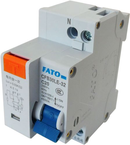 Interruttore magnetotermico differenziale 2P C20 EL1435 FATO