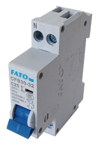 Interruttore magnetotermico 1P C25 EL1520 FATO