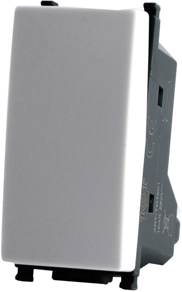 Invertitore 16A 250V Bianco compatibile Vimar Plana EL1996 