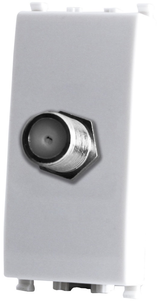 Presa satellitare Bianco compatibile Vimar Plana EL2025 