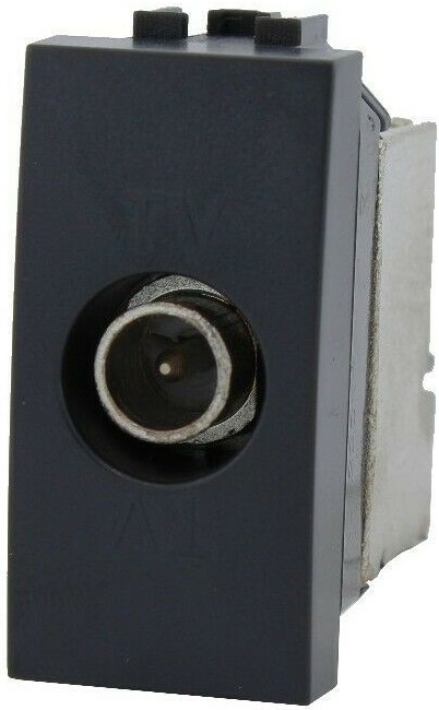 Presa TV derivata nera compatibile Living International EL2308 