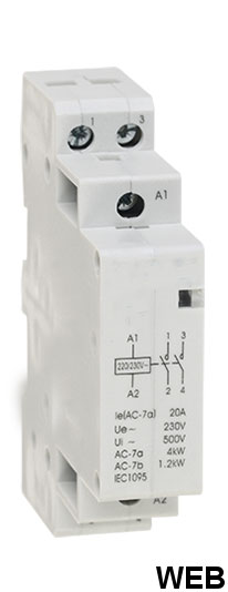 Contattore modulare 25A EL1880 