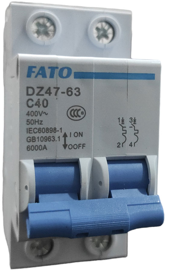 Interruttore magnetotermico 2P - C40 EL690 