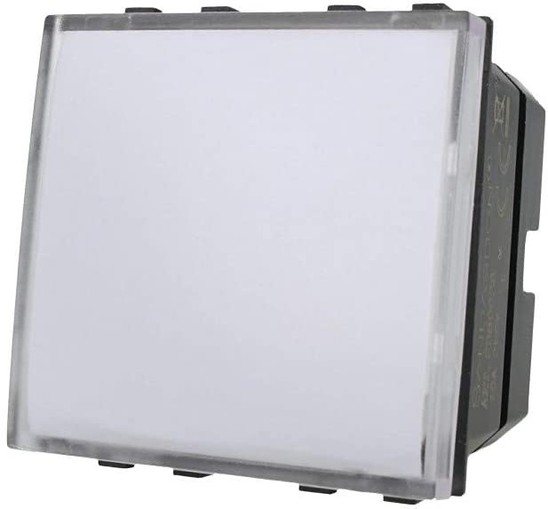 Interruttore campanello chiaro 10A 250V compatibile Living International EL675 