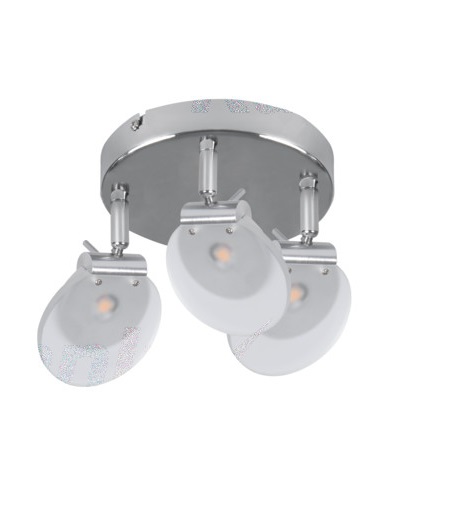 Faretto LED da parete/soffitto 3000K 3x6W 3x320lm Kanluk KA1093 Kanlux