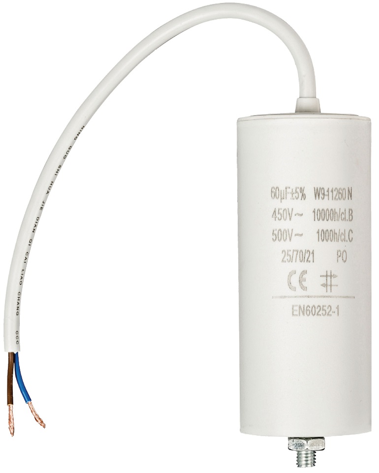 Condensatore 60uf 450V con cavo ND7266 Fixapart