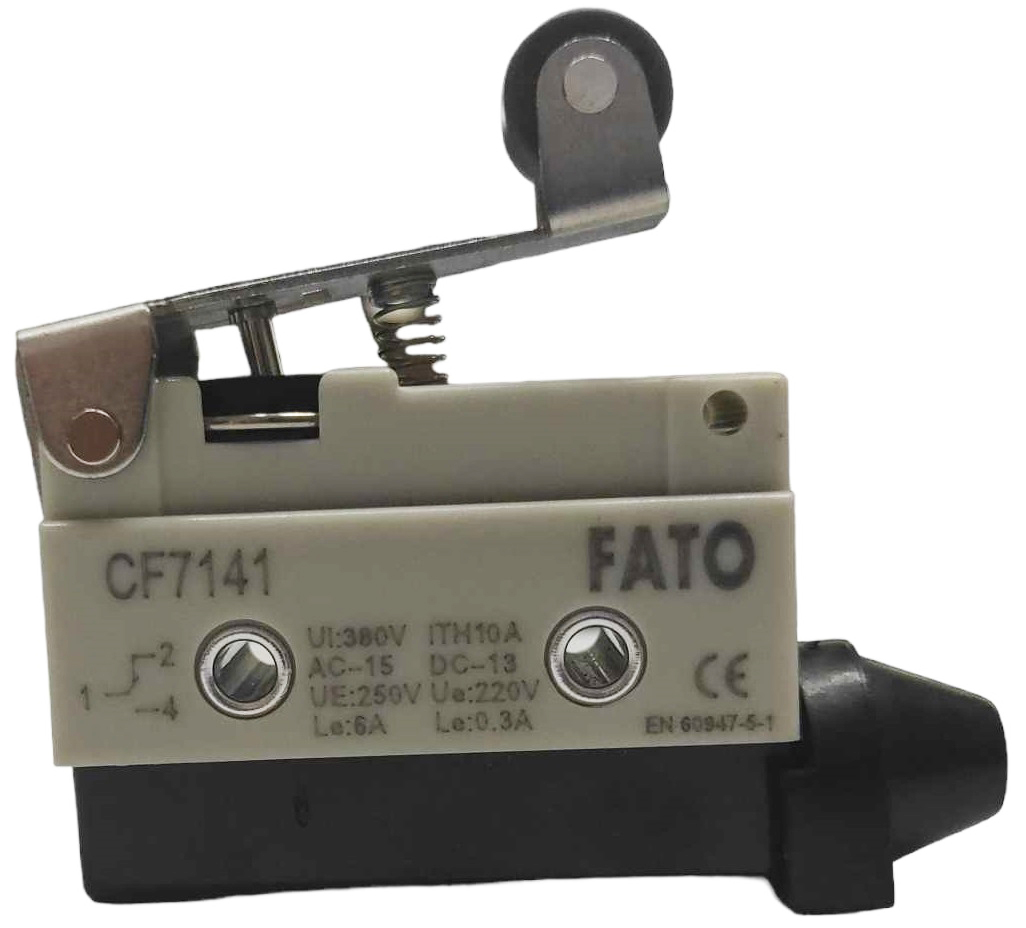 Interruttore di fine corsa orizzontale con leva a rullo 250V 10A CF7141 Fato EL2611 FATO