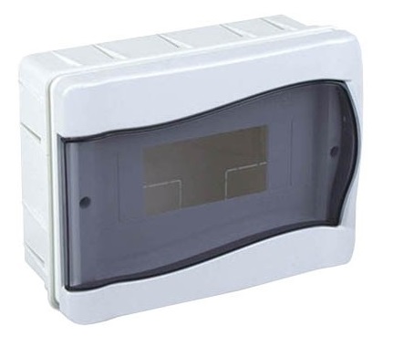 Centralino da incasso 9 moduli con porta trasparente EL155 Isildar