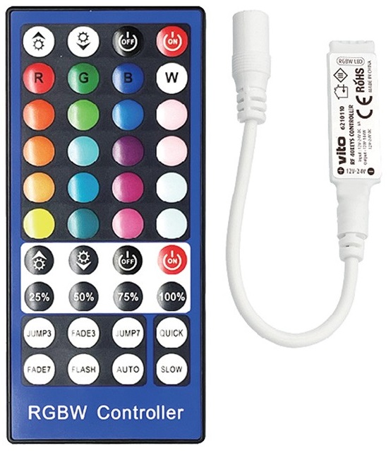 Telecomando RF per strisce LED RGB+W EL1222 Vito