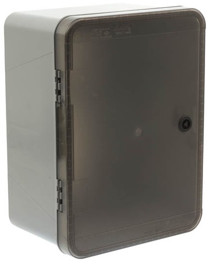 Scatola di distribuzione da parete con porta trasparente 30x40x15cm EL215 Isildar