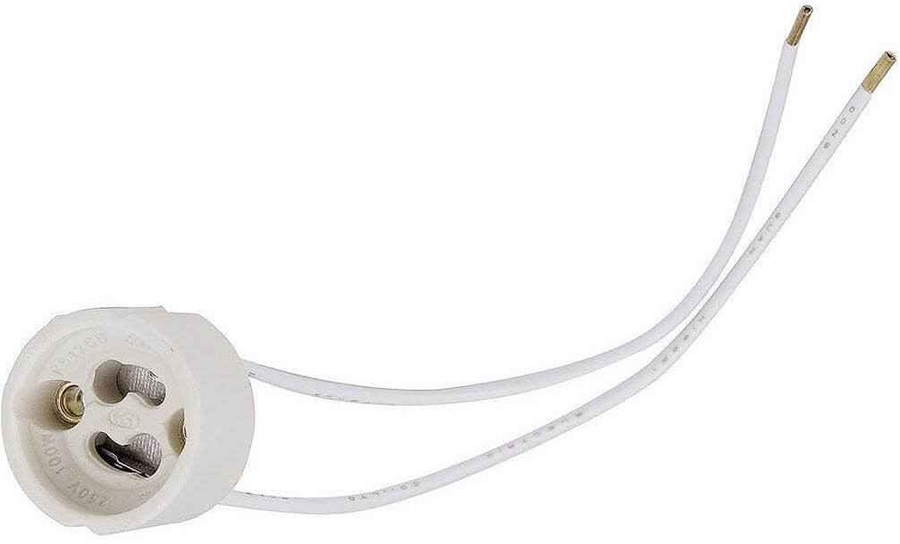 Portalampada in porcellana GU10 EL2590 Vito