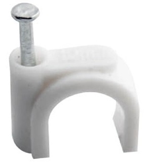 Graffette fissacavo 6mm - 100 pezzi EL2623 Vito