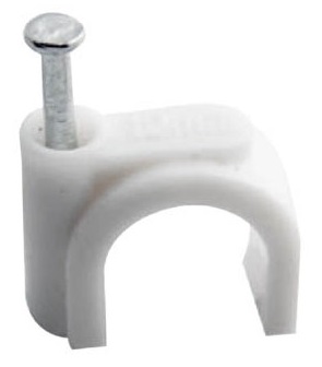 Graffette fissacavo 9mm - 100 pezzi EL2339 Vito