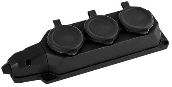 Multipresa schuko 3 posti 2P+T IP44 Vito EL3091 Vito