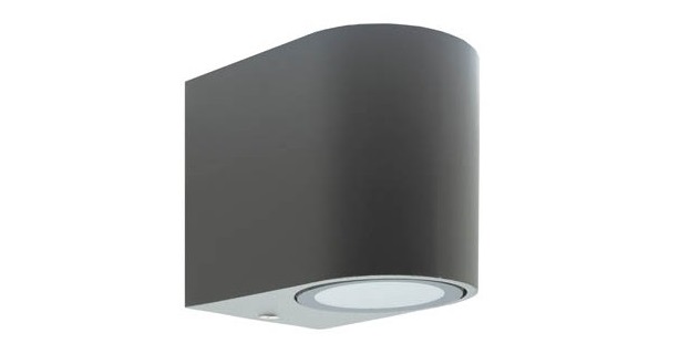 Lampada applique da esterno GU10 98x80x67mm IP44 EL3195 Vito