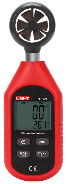 Mini anemometro 30m/s UT363 UNI-T U1090 UNI-T