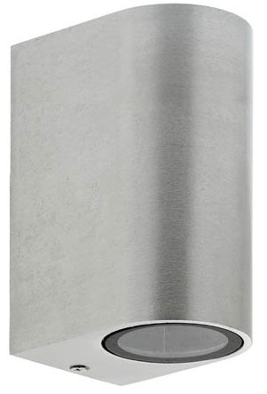 Lampada applique da esterno 2xGU10 98x145x67mm IP44 grigio EL2535 Vito