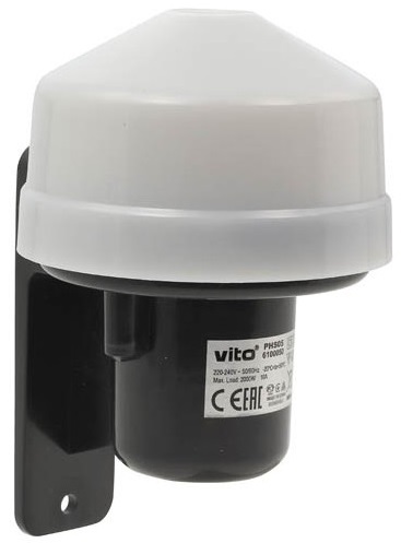 Sensore crepuscolare 2000W 10A PHS05 EL3276 Vito