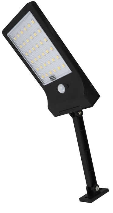 Faretto solare LED 3W 440Lm luce fredda con sensore PIR e crepuscolare EL684 Vito