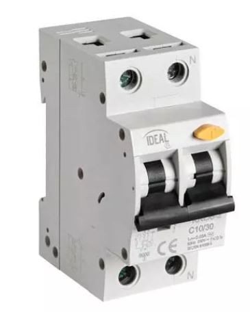 Interruttore magnetotermico differenziale 6kA 2P KRO6 C10 Kanlux KA1106 Kanlux