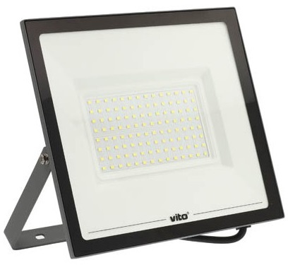 Faro LED da esterno 100W 10.00Lm 4000K luce naturale IP65 EL2084 Vito