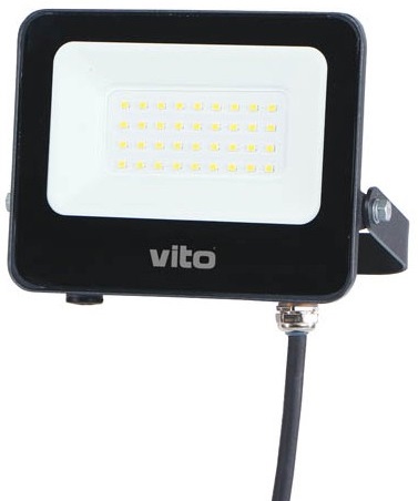 Faro LED da esterno 10W 1000lm luce fredda 6000k IP65 EL1186 Vito