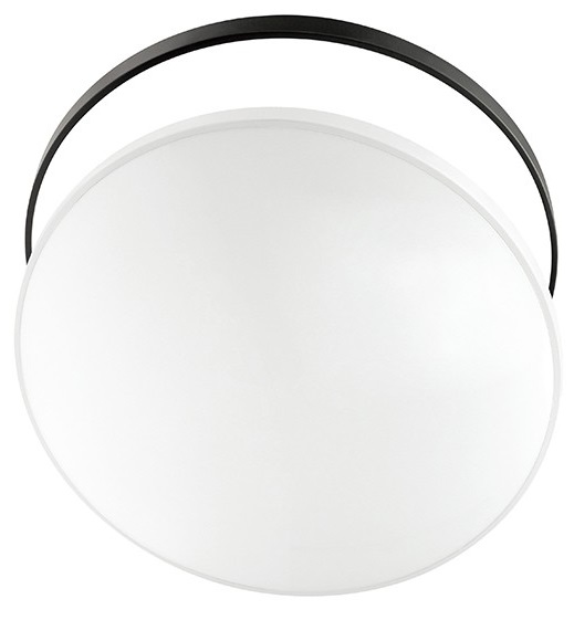 Plafoniera LED per interni 24W 4000K luce naturale Φ330*H55 bianco+nero EL2026 Vito