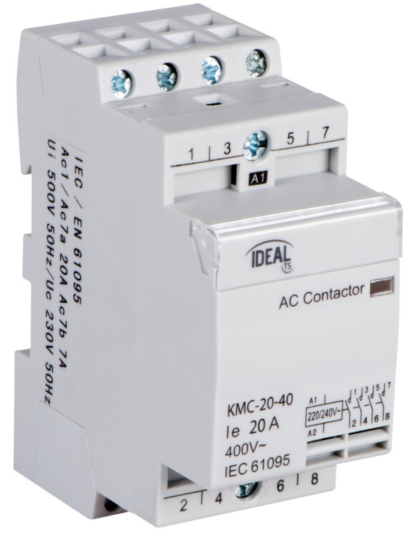 Contattore modulare 230V 7-20A 3.5-13kW KA1049 Kanlux