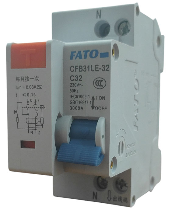 Interruttore magnetotermico differenziale 2P C32 EL1500 