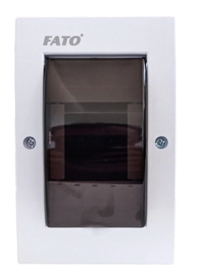 Centralino da Incasso 3 Moduli  con porta trasparente E9380 FATO