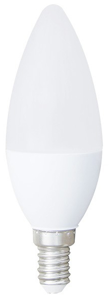 Lampadina LED C38 9W E14 792lm luce calda 2700k EL374 Vito