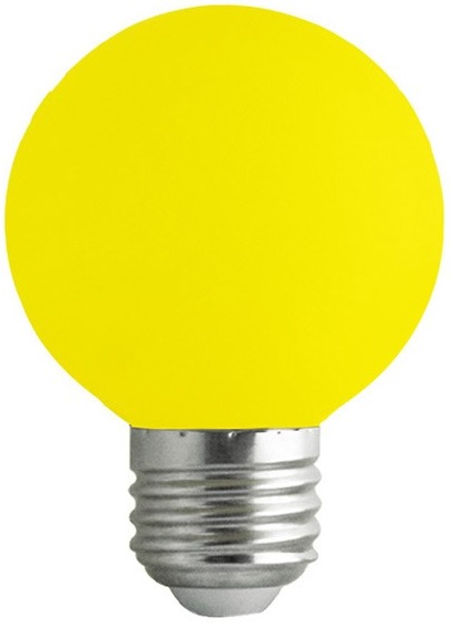 Lampadina LED E27 luce gialla 3W 180lm EL389 Vito