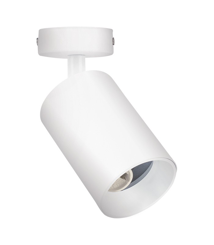 Faretto da soffitto orientabile GU10 bianco EL787 Vito