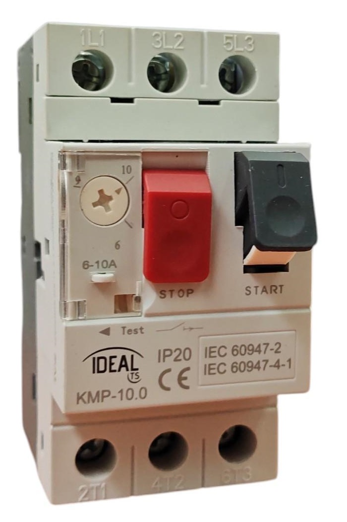 Salvamotore KMP 6-10A per motori trifase KA1001 Kanlux