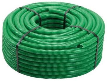 Tubo corrugato pieghevole senza tirafilo 20mm 50m verde TC2020VERDE 