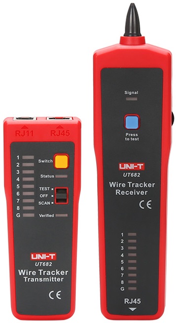 Tracciacavi professionale LAN, telefono ed elettrico UNI-T UT682 U673 