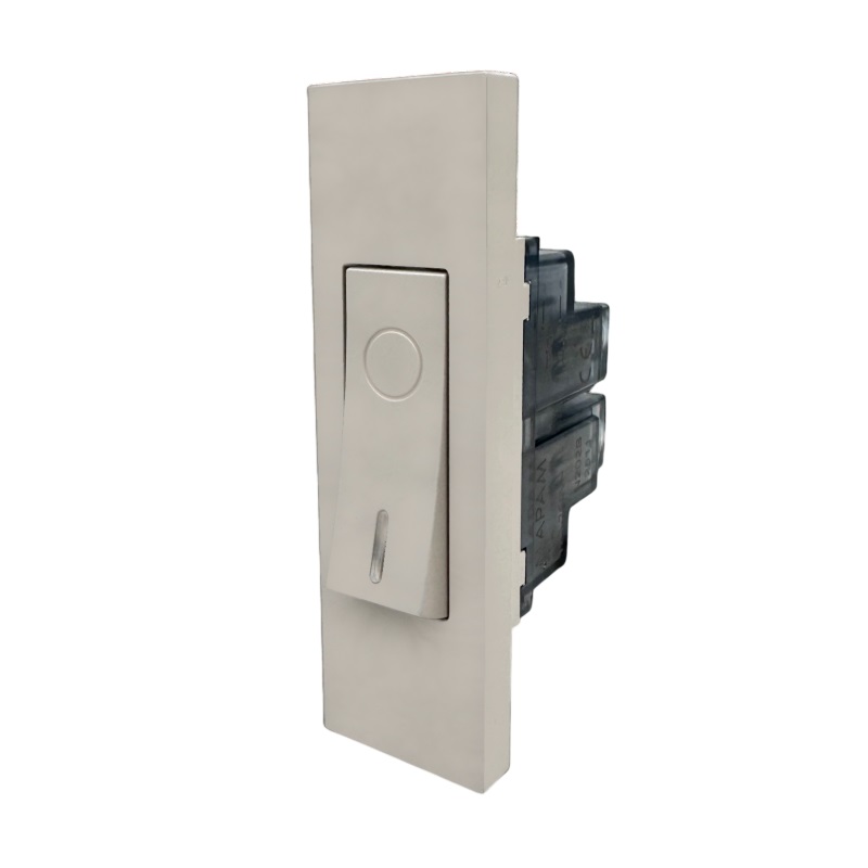 Interruttore bipolare sabbia linea ZEN 08708 