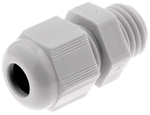 Boccola passacavo in Nylon - M25 - colore bianco 09964 FATO