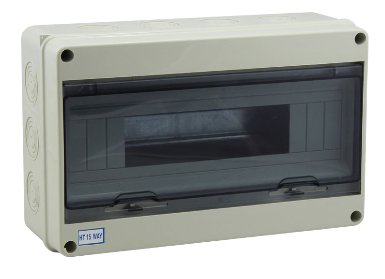 Centralino da Parete 15 moduli con porta trasparente EL755 FATO
