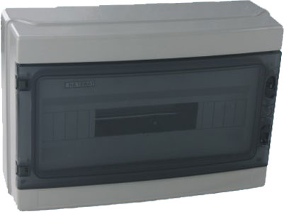 Centralino da Parete 18 moduli con porta trasparente EL180 FATO