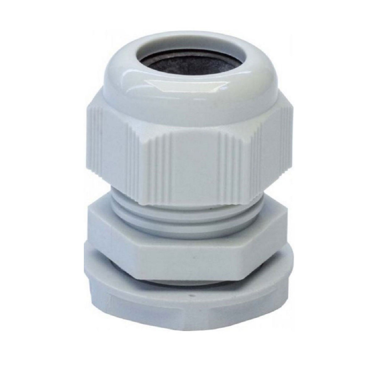 Boccola passacavo in Nylon - PG21 - colore bianco 07872 FATO