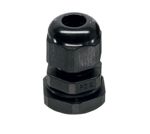 Boccola passacavo in Nylon - M18 - colore nero 09912 FATO