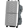 Doppio pulsante 250V 10A Bianco compatibile Vimar Plana EL1992 
