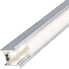 Profilo da incasso in acciaio satinato 1m per strisce LED Paulmann WB163 Paulmann