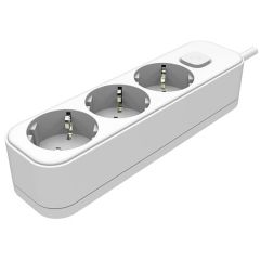 Multipresa schuko con interruttore 3 posti EL267 Vito