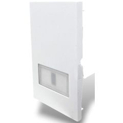 Cover campanello 2 moduli bianco  linea ZEN 01034 