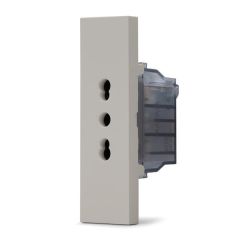 Presa bipasso 10–16A sabbia linea ZEN 02356 