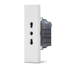 Presa bipasso 10–16A bianca linea ZEN 07504 