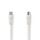 Cavo coassiale 90dB IEC (coassiale) maschio-IEC (coassiale) femmina 1,5m Bianco ND4026 Nedis